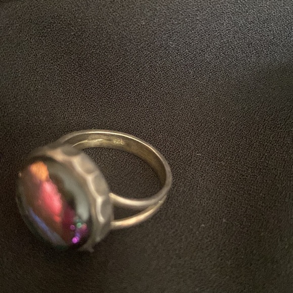 Iridescent Silver Ring NASA - Picture 6 of 11